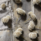 Abigail Ahern Faux Allium Bunch in White on a grey background at Addison West