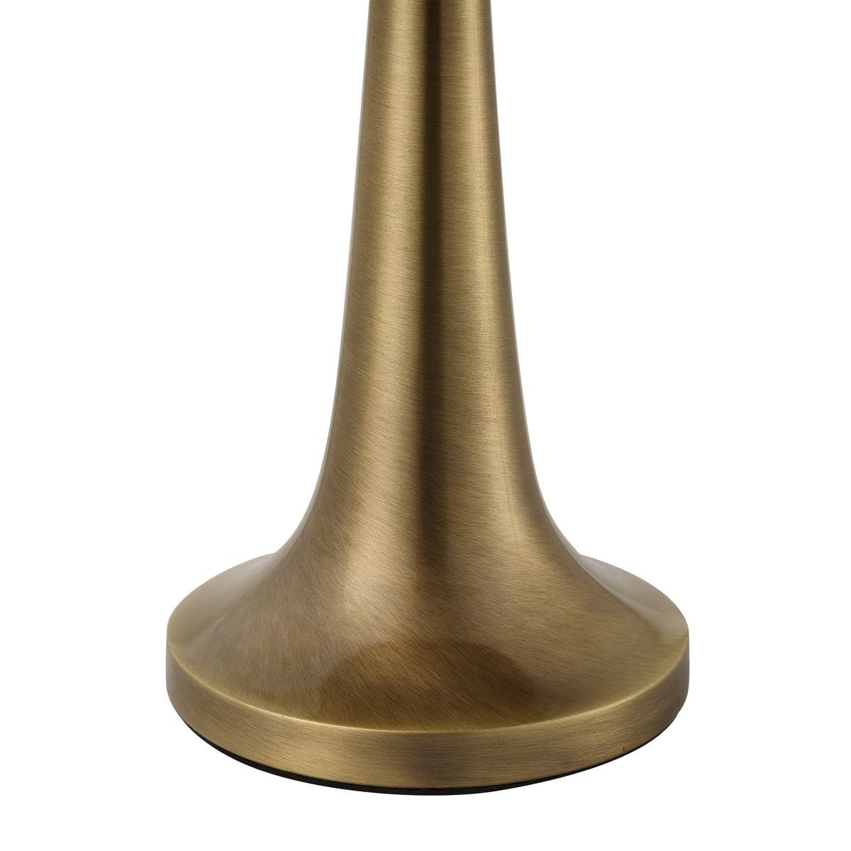 Close up of Davin Table Lamp on a white background at Addison West