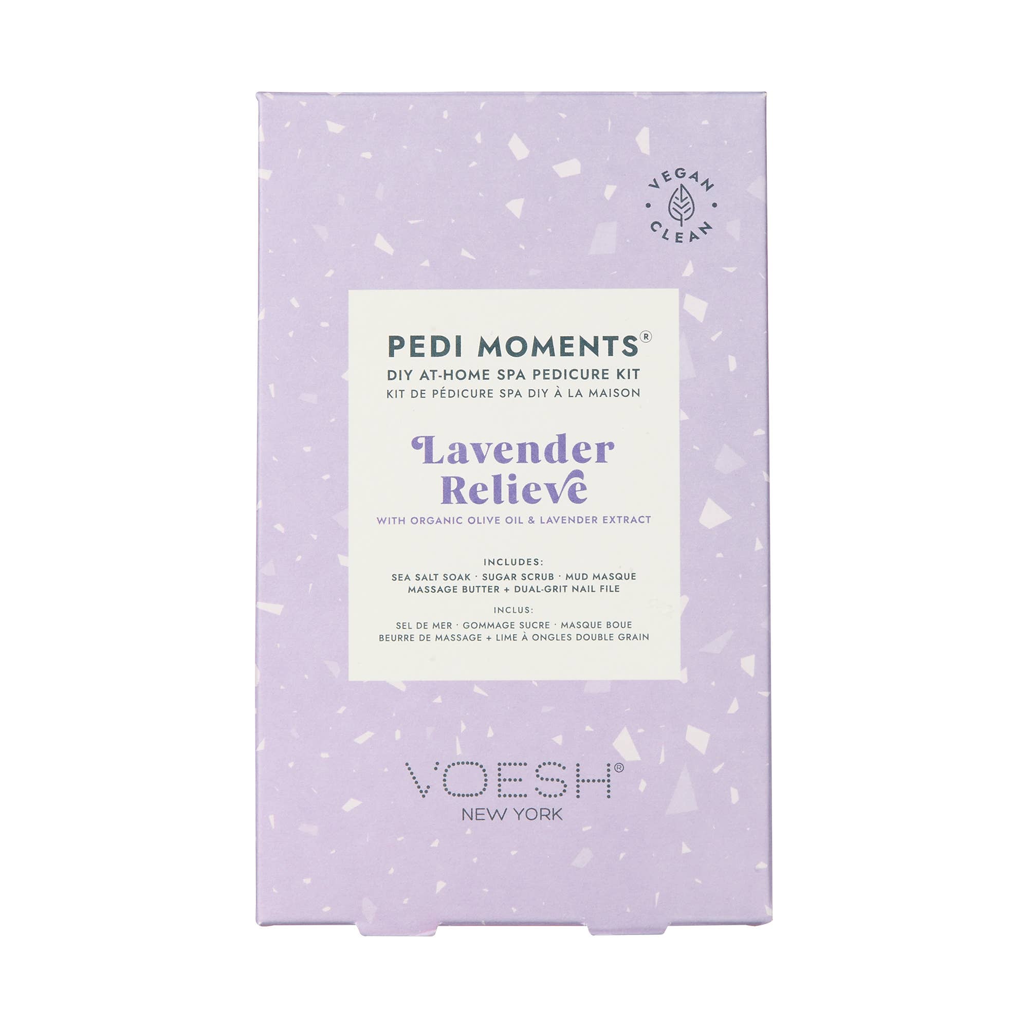 Pedi Moments Single in Lavender Relieve on a white background at Addison West