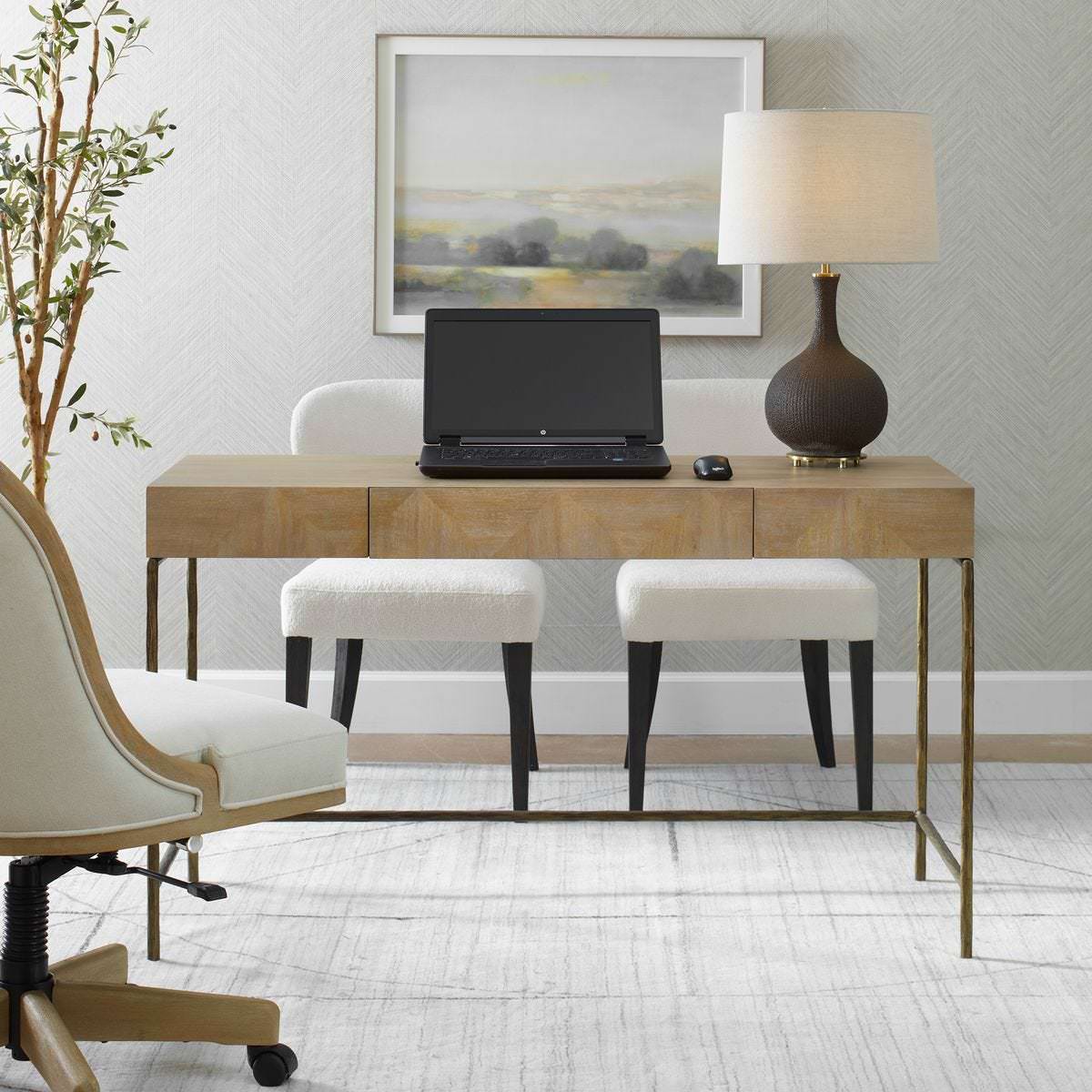 Ariston Desk in an office at Addison West