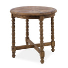 Stratton Reclaimed Fir End Table on a white background at Addison West