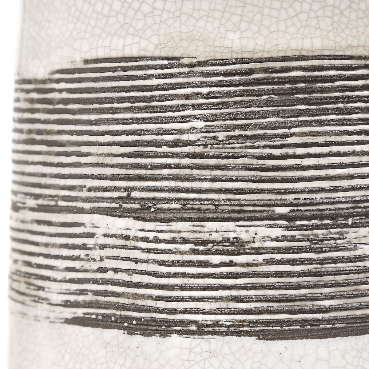 Close up of Compton Table Lamp on white background at Addison West