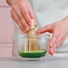Hario Matcha Tea Gift Set on a pink background at Addison West