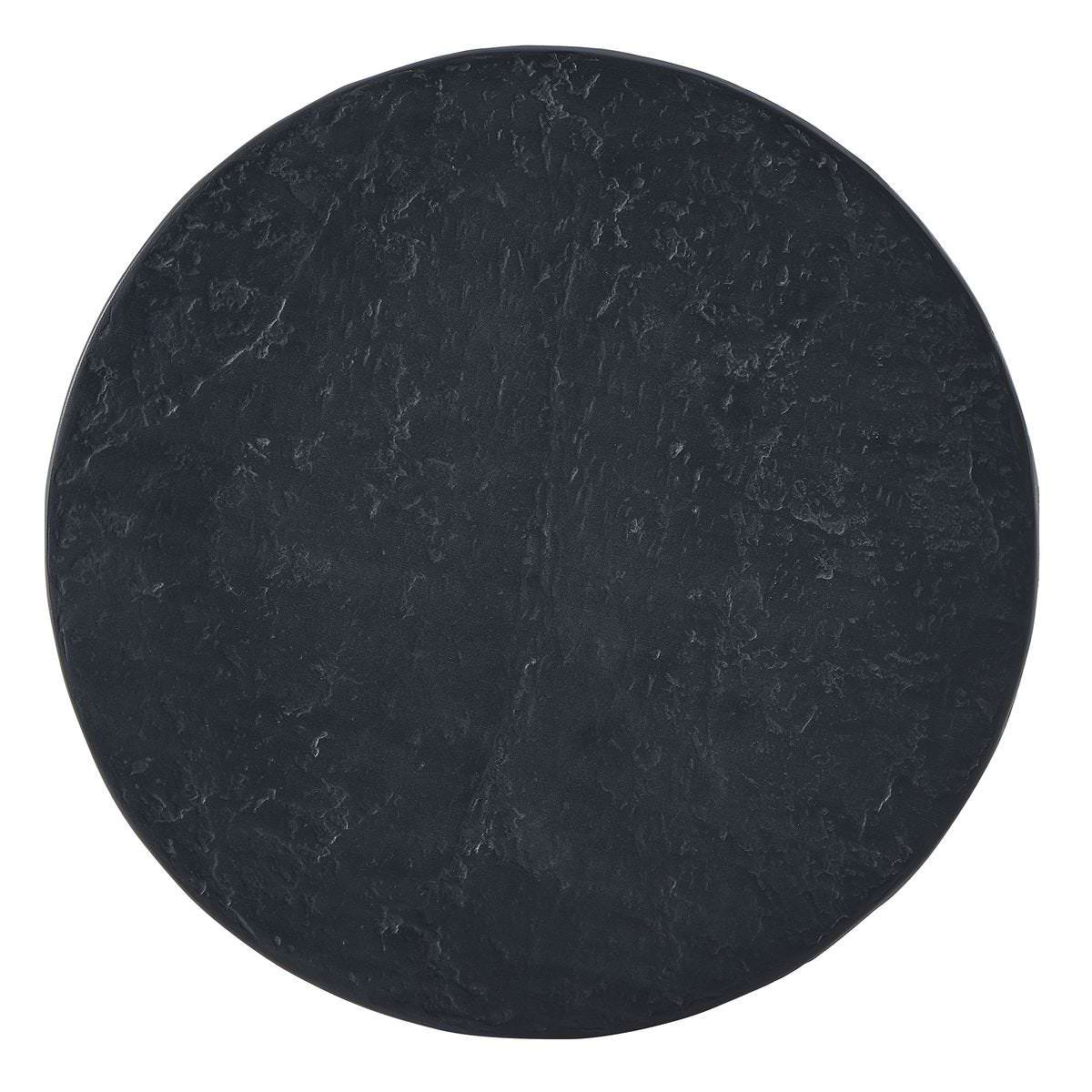 Top of Huxley Indoor–Outdoor Accent Table on a white background at Addison West