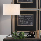Ivorin Table Lamp on a table at Addison West