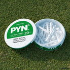 PYN™ Golf Tees on a golf course at Addison West
