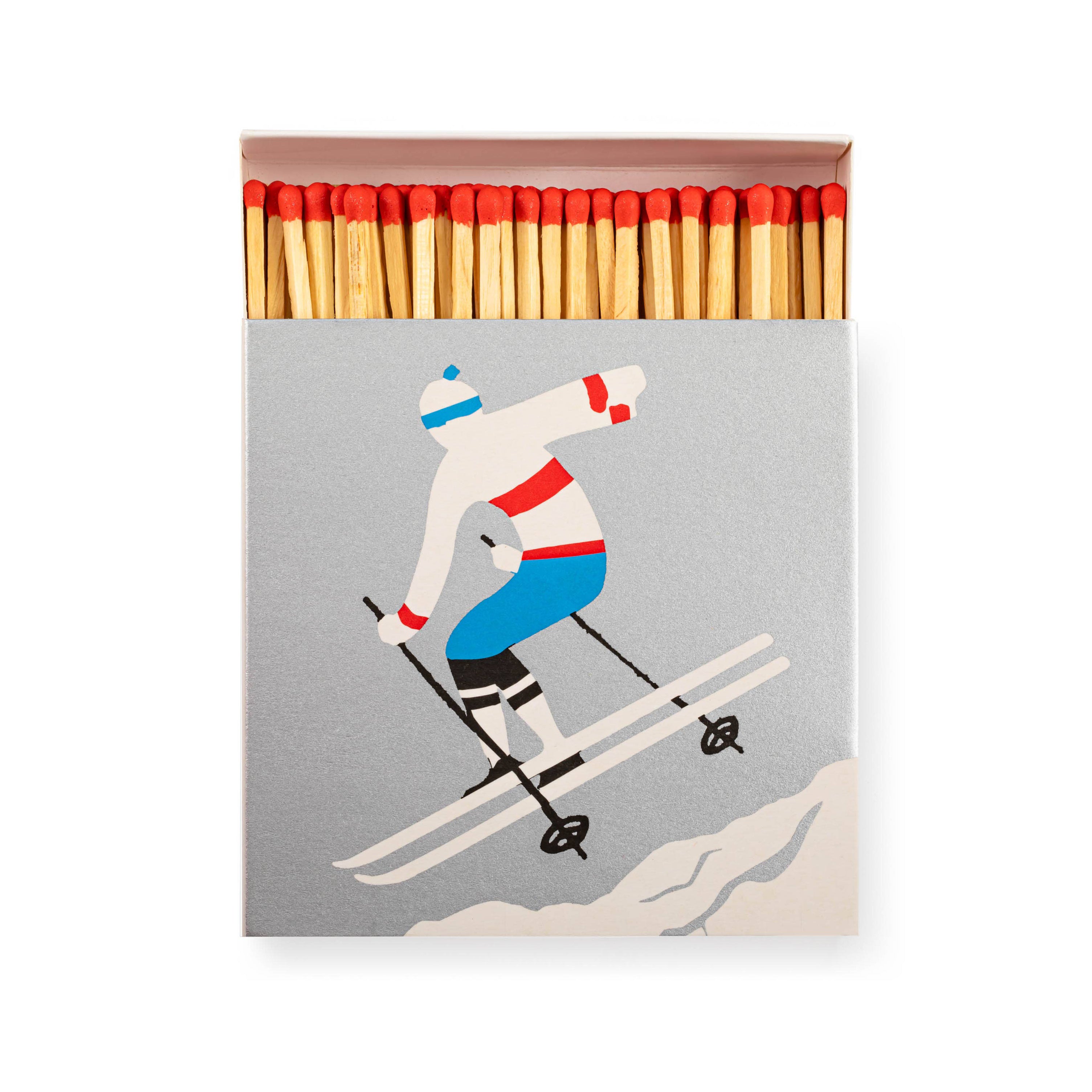 The Skier Matches on a white background at Addison West