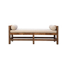Furniture classics brand Georgia Backless Bench on a white background at Addison West