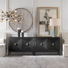 Calmere Table Lamp on a console table at Addison West