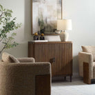 Pierce Cabinet in a living room at Addison West