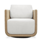 Saylor Outdoor Swivel Lounge Chair on a white background at Addison West
