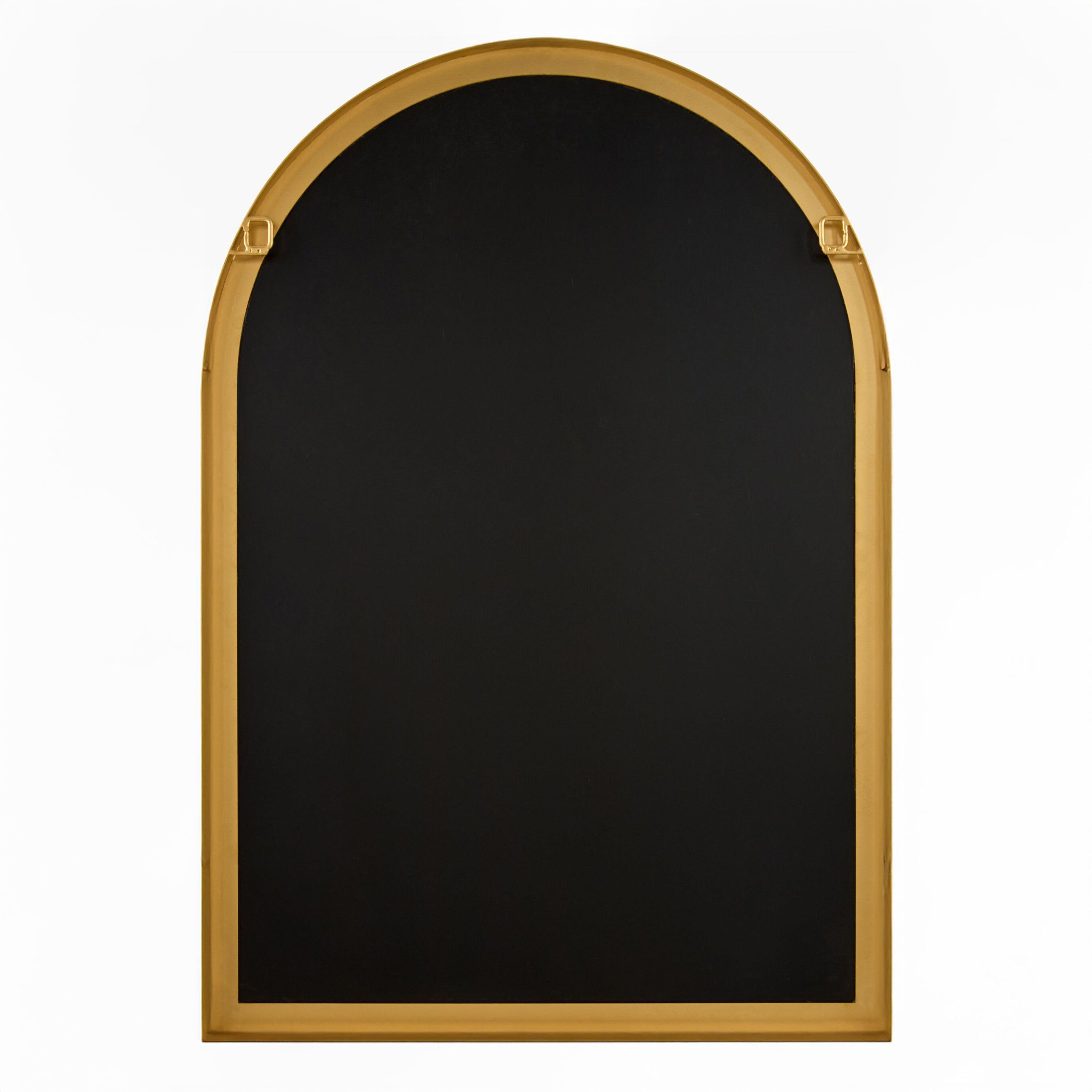 Back of Carbondale Arch Accent Mirror on a white background at Addison West