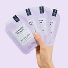 Pedi Moments Single in Lavender Relieve on a purple background at Addison West