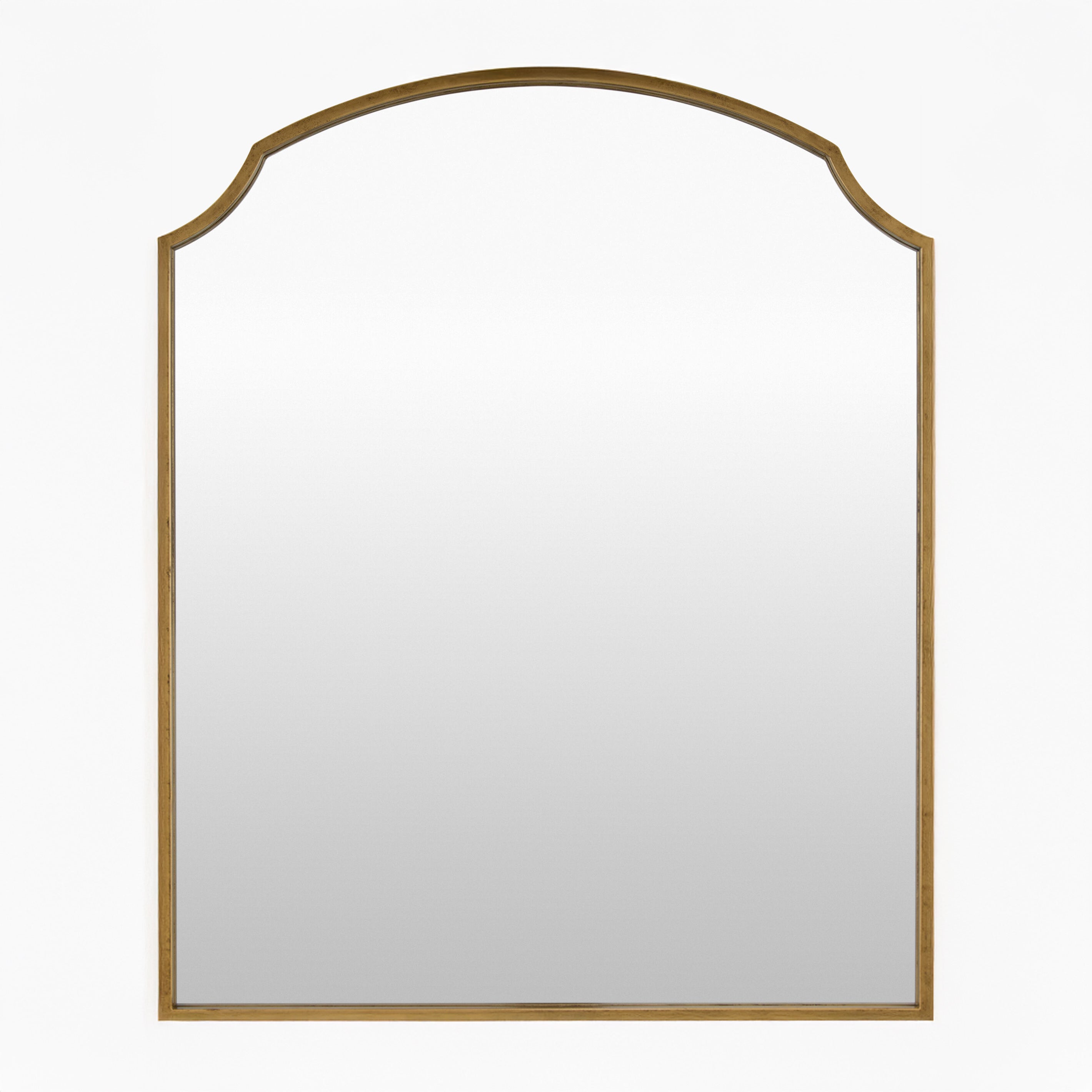 Corbin Mantel Mirror on a white background at Addison West