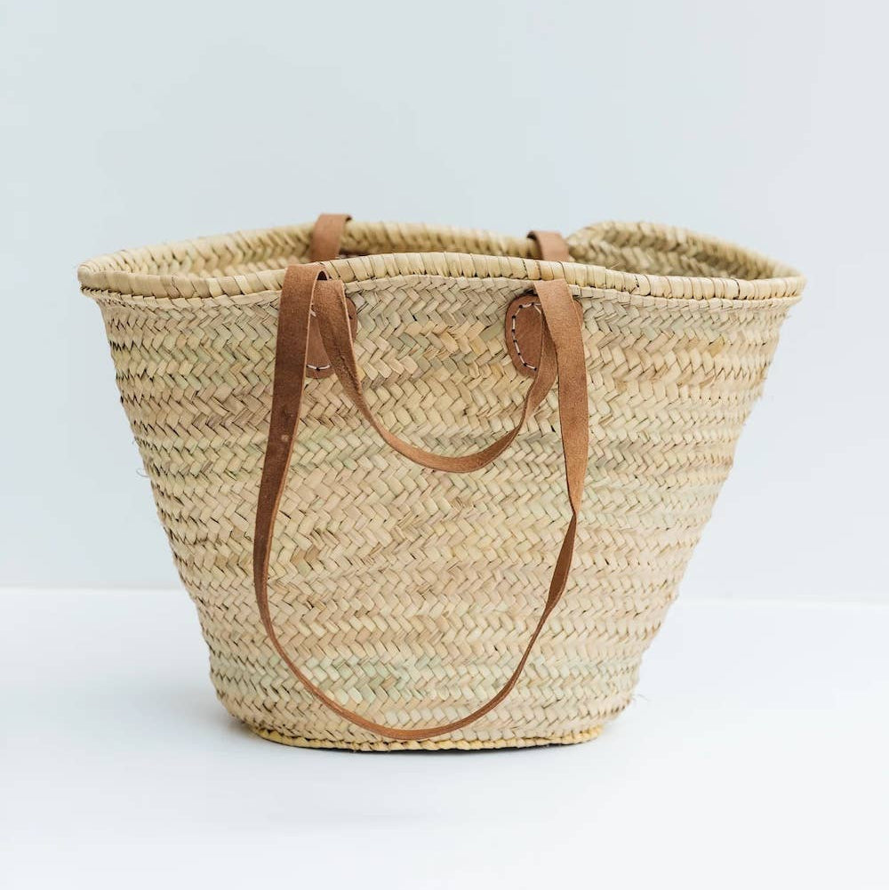 French Market Basket Tote on a white background at Addison West