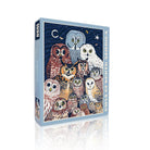 Owls of North America Puzzle on a white background at Addison West