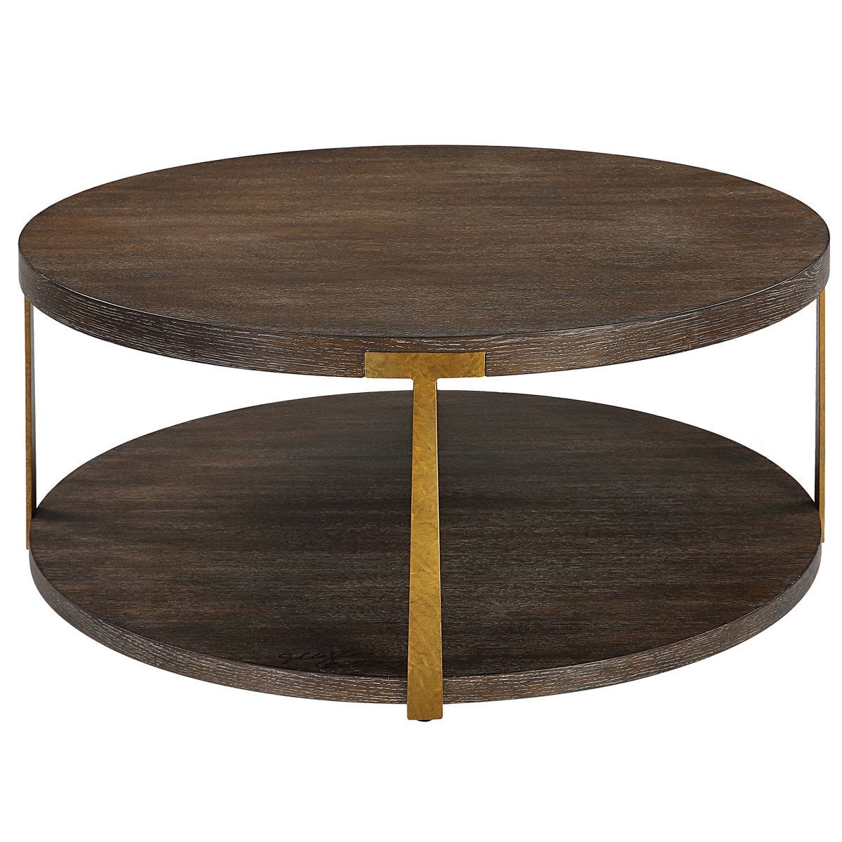 Prescott Coffee Table on a white background at Addison West