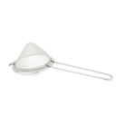 Harrison Stainless Steel Mesh Cocktail Strainer on a white background at Addison West