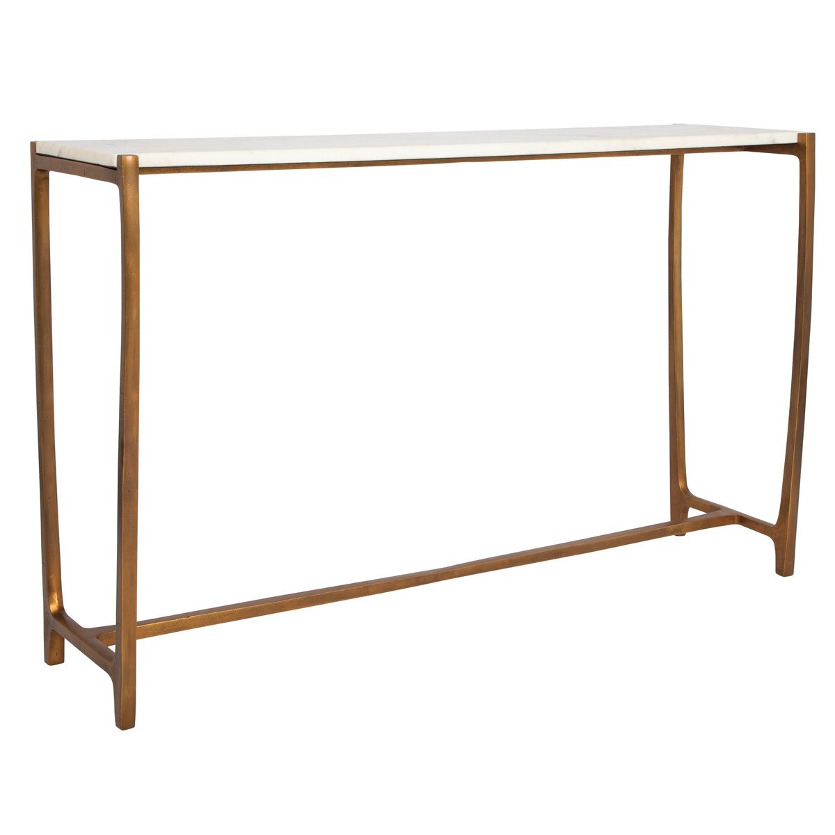 Afflyn Console Table on a white background at Addison West