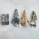 Meadow Printed Tea Towels, Set of 3 on a white background at Addison West