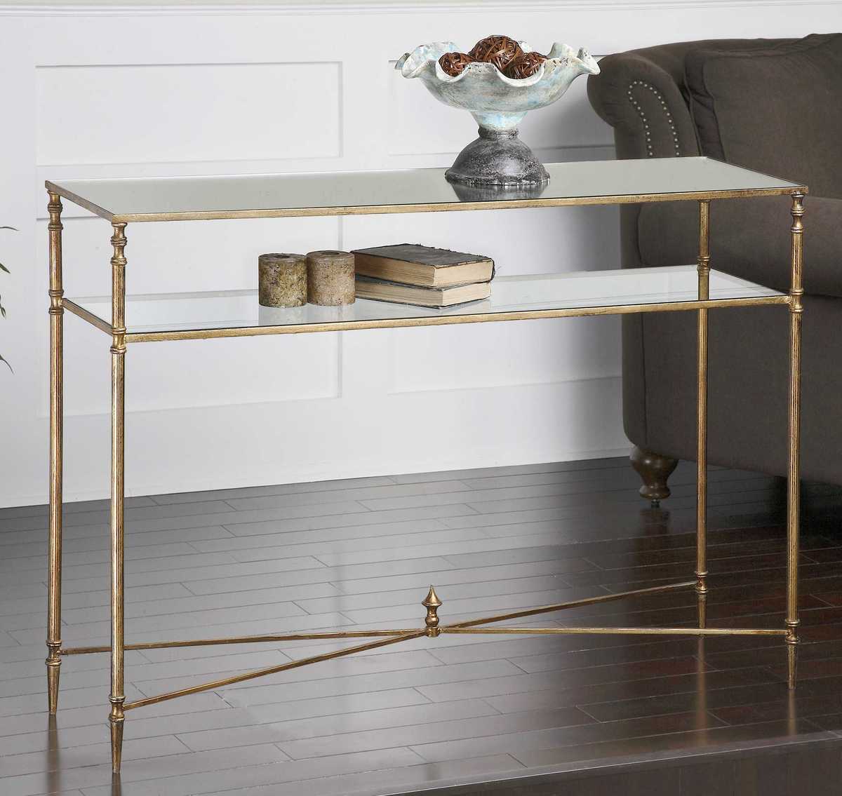 Henlow Console Table in a living room at Addison West