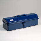 Toyo Steel Camber Toolbox Y-350 in Indigo on a white background at Addison West