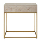 Back of Pemberley Side Table on a white background at Addison West