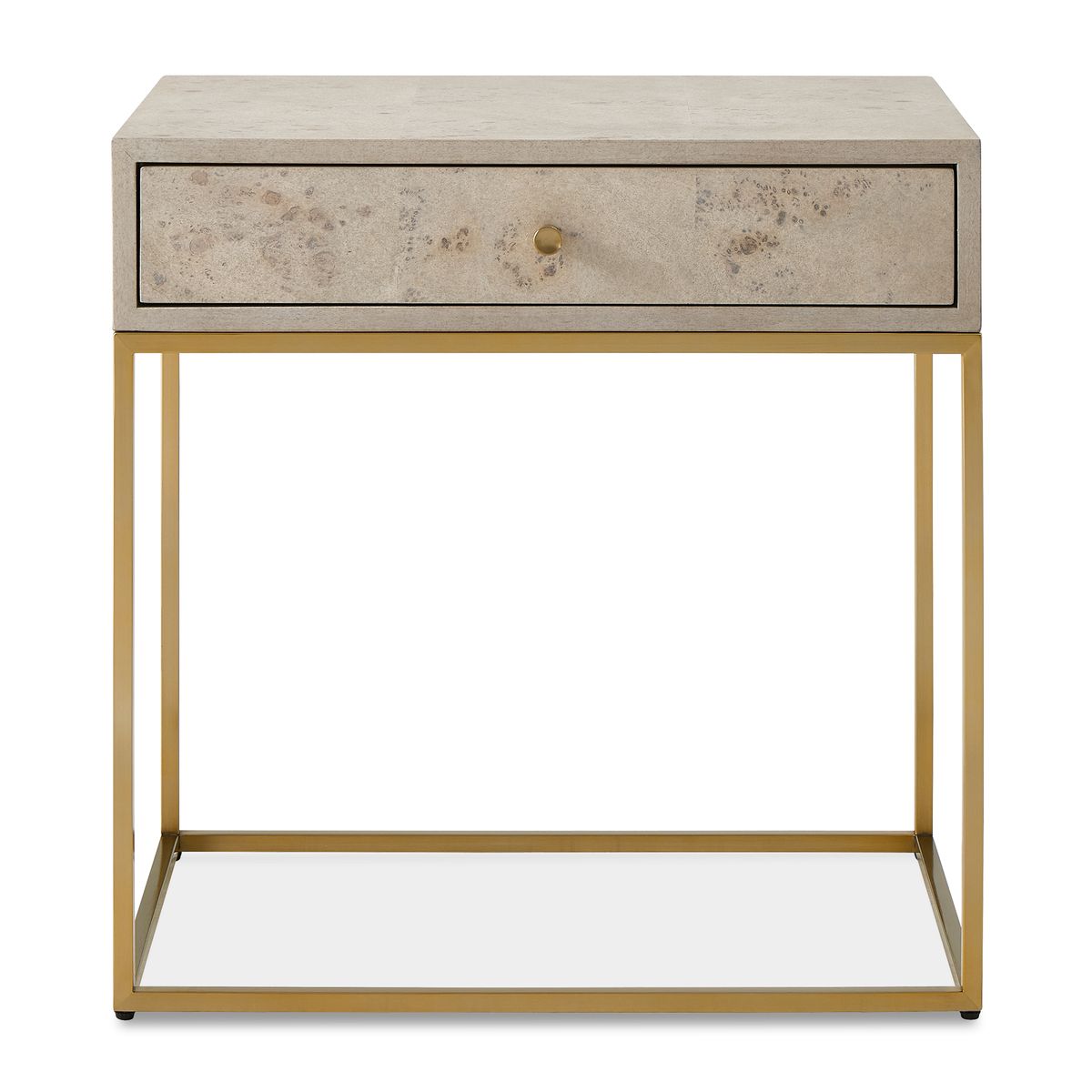 Pemberley Side Table on a white background at Addison West