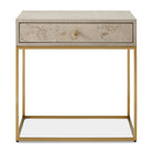 Pemberley Side Table on a white background at Addison West