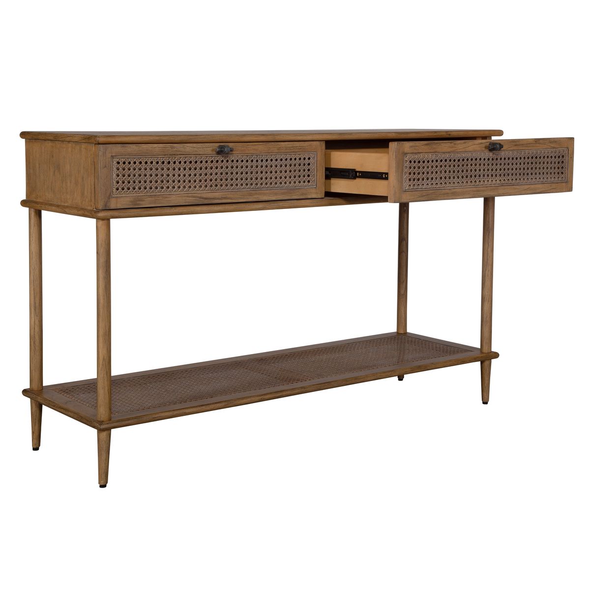 Corwin Console Table on a white background at Addison West