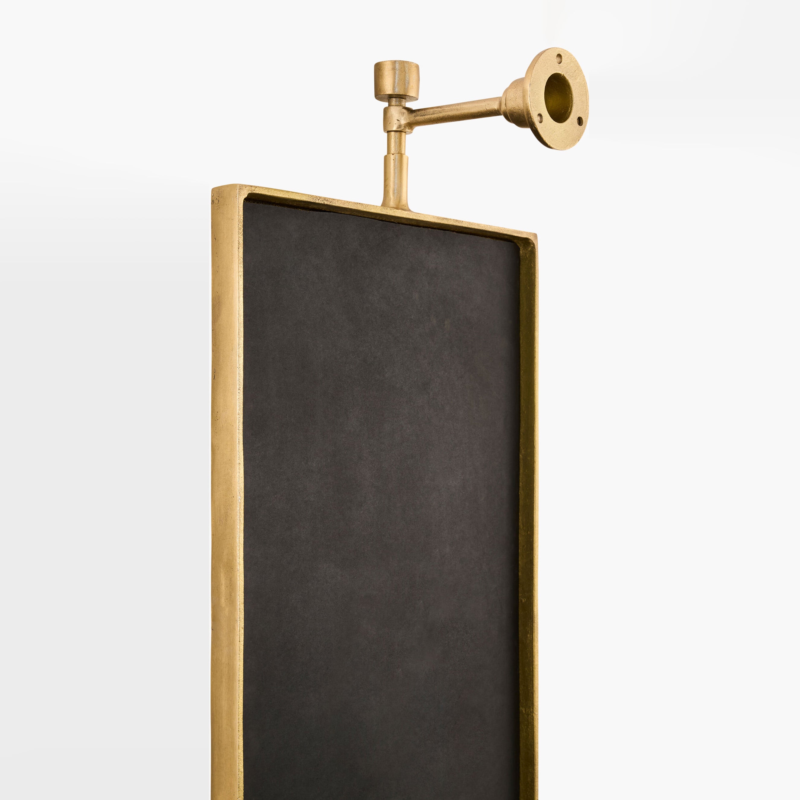 Back of Emmeline Accent Mirror on a white background at Addison West