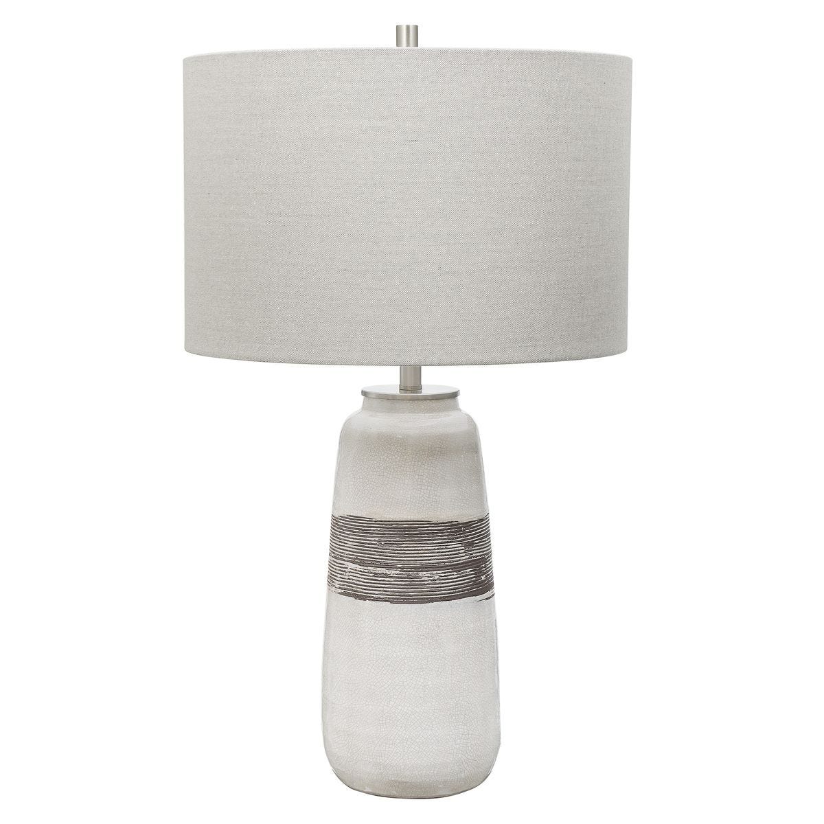 Compton Table Lamp on white background at Addison West