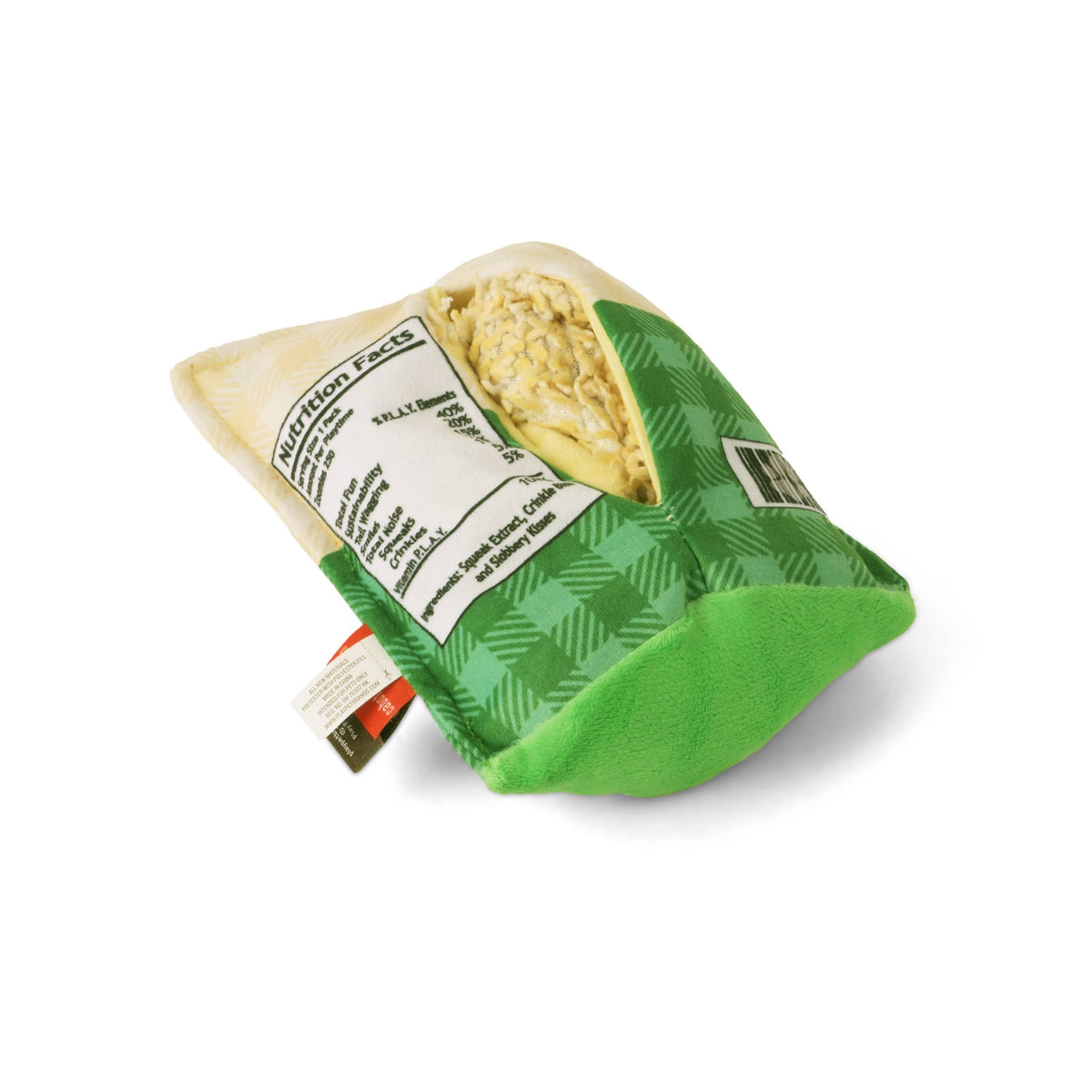 Cabot Creamery Vermont Cheddar Shredder Dog Toy on a white background at Addison West