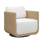 Saylor Outdoor Swivel Lounge Chair on a white background at Addison West