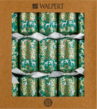 Green Foliage Holiday Crackers on a white background at Addison West
