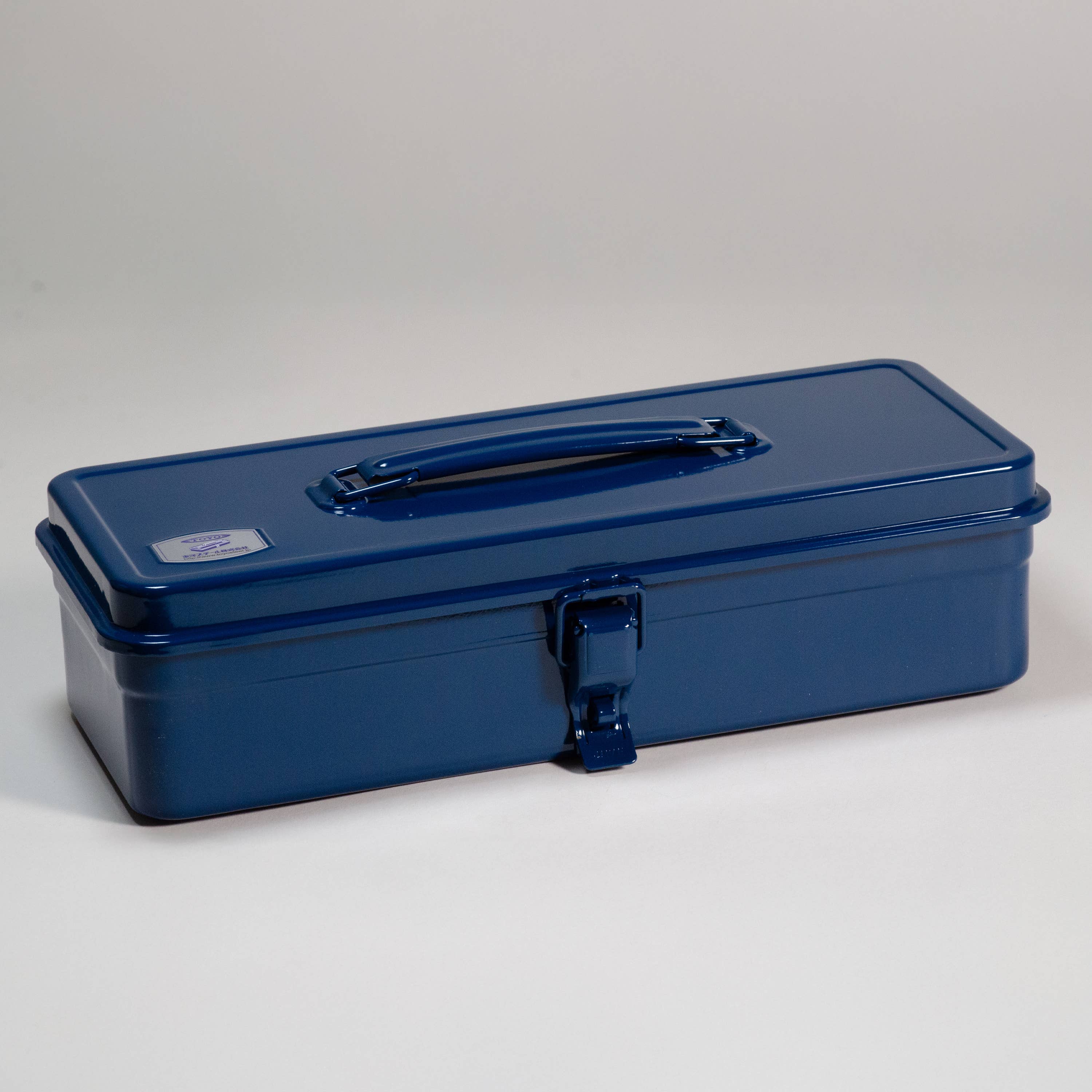 Toyo Steel Toolbox T-320 in Indigo on a white background at Addison West
