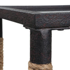 Close up of Bradford Console Table on a white background at Addison West
