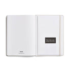 Karst A5 Hardcover Lined Notebook in Glacier on a white background at Addison West