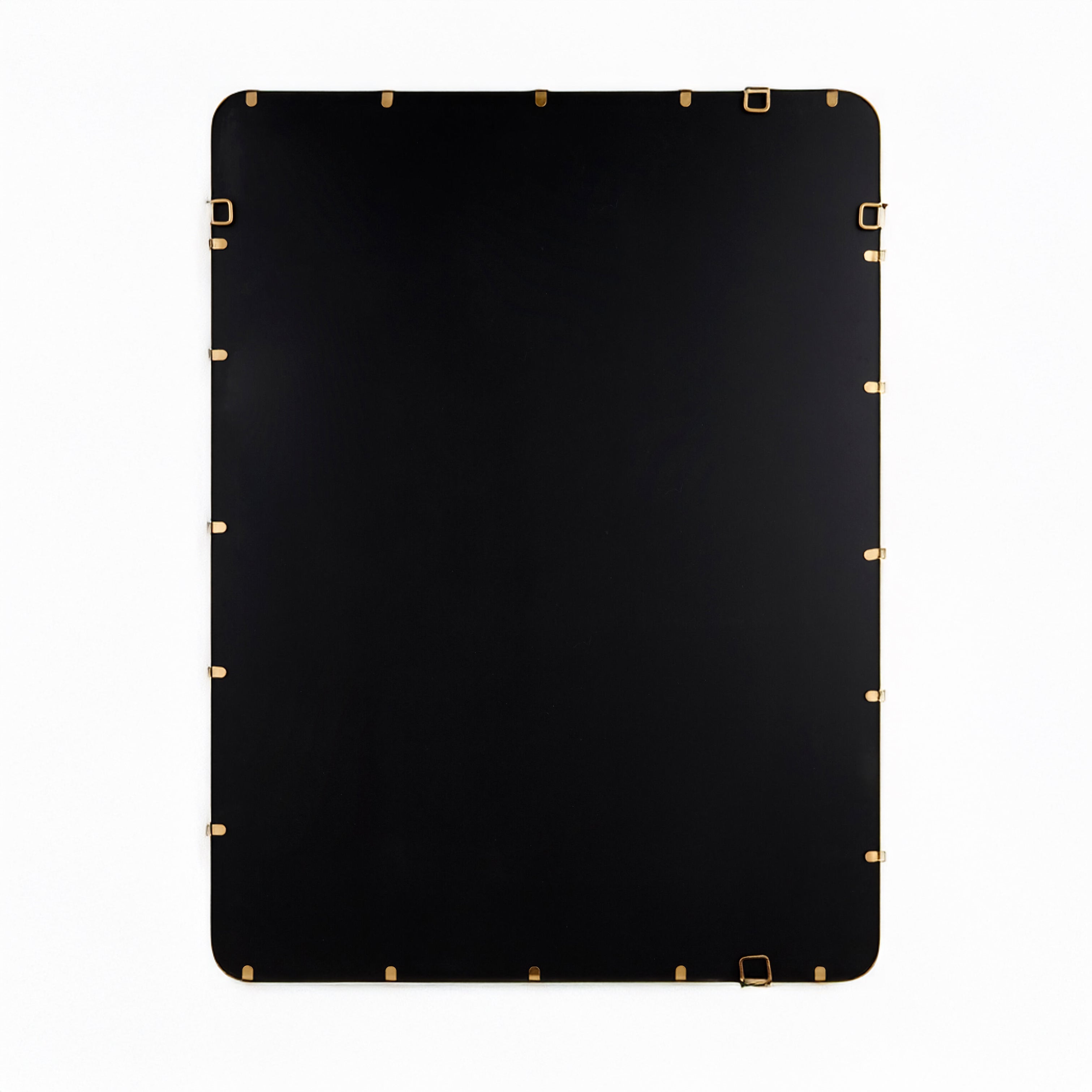 Back of Georgine Accent Mirror on a white background at Addison West