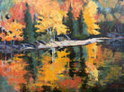 “Fire and Wet” by Holly Friesen fine art at Addison West
