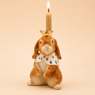 Camp Hollow Highness Hare Cake Topper on a beige background at Addison West
