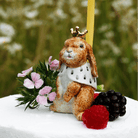 Camp Hollow Highness Hare Cake Topper on a cake at Addison West