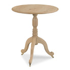 Woodbridge Absolute Pedestal Table on a white background at Addison West