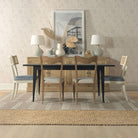 Woodbridge Furniture Baker's Sideboard in Limewash Finish in a dining room at Addison West