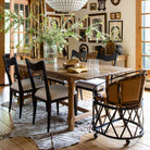Forever Extendable Dining Table in Breadboard Finish in a dining room at Addison West