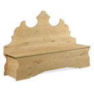 Folk Storage Bench on a white background at Addison West