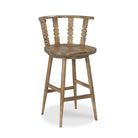 Fable Counter Stool in Antique Finish on a white background at Addison West