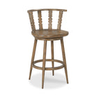Fable Swivel Counter Stool in Antique Finish on a white background at Addison West
