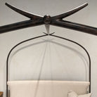 Queen Atrium Bed in Antique Black Finish in a bedroom at Addison West