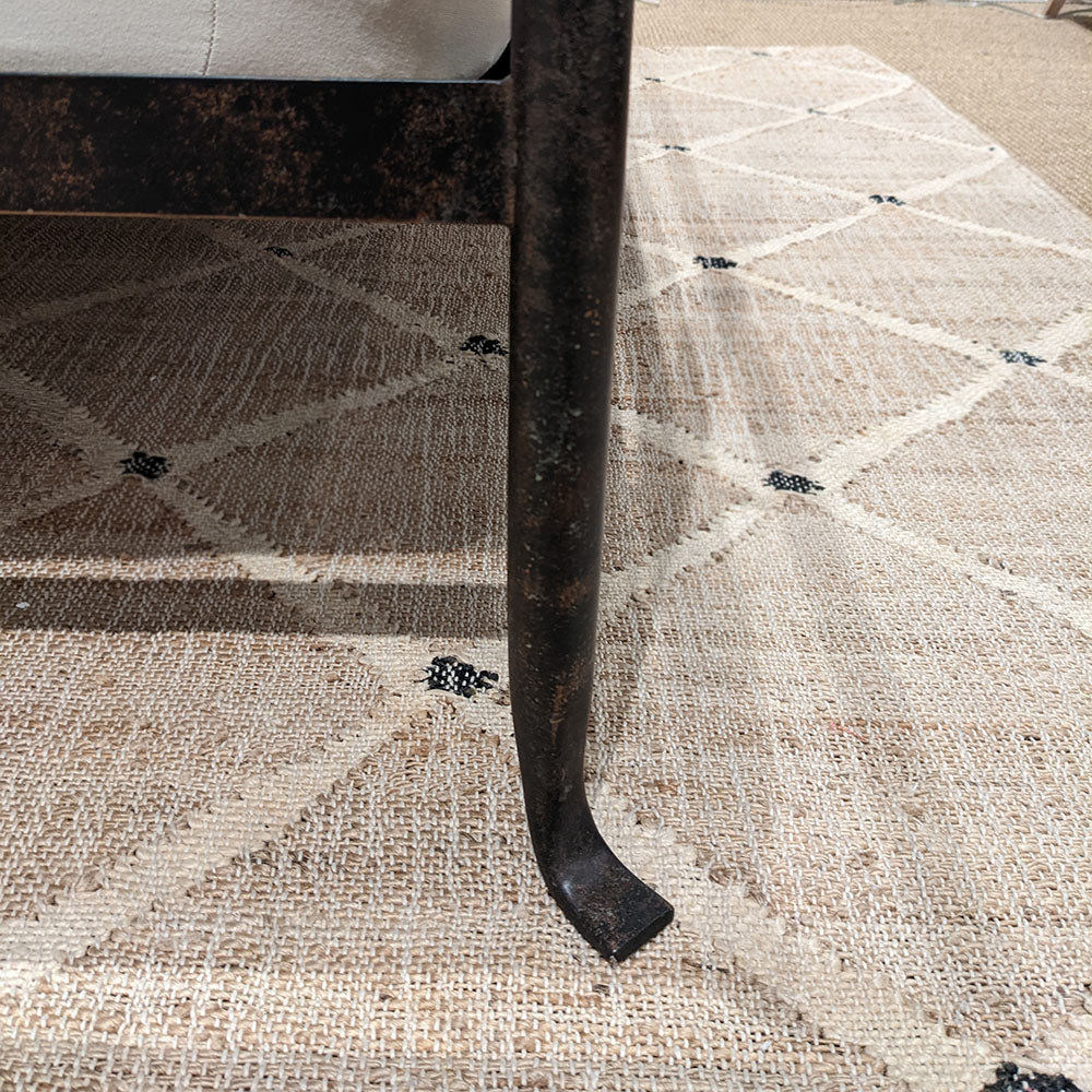 Queen Atrium Bed in Antique Black Finish in a bedroom at Addison West